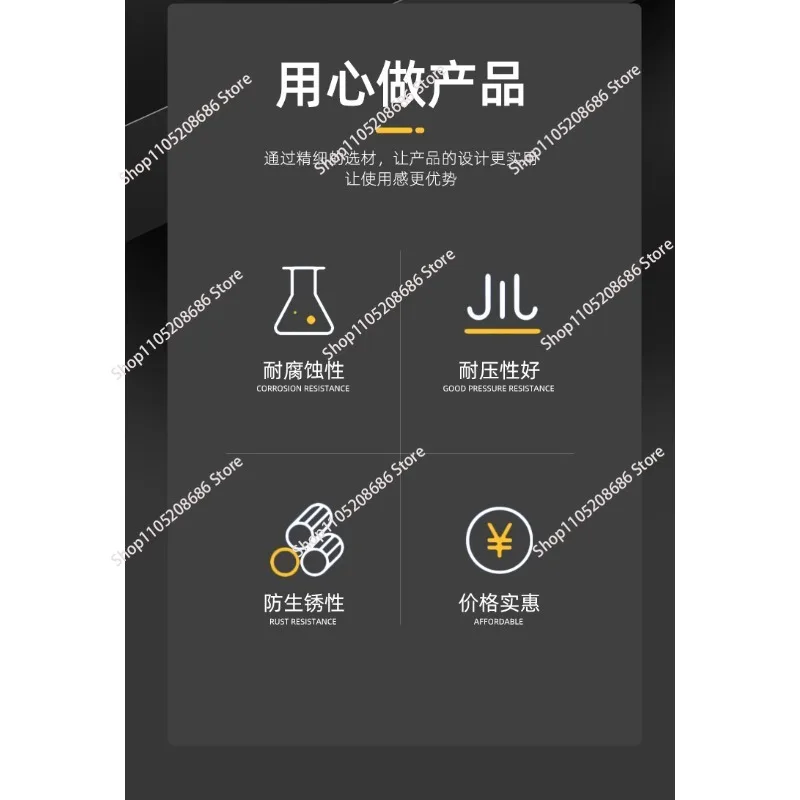 

Поршневой ствол SUS304 1000 мл Трубный цилиндр для пневматических машин для розлива пасты и жидкостей Аксессуары для наполнителя крема