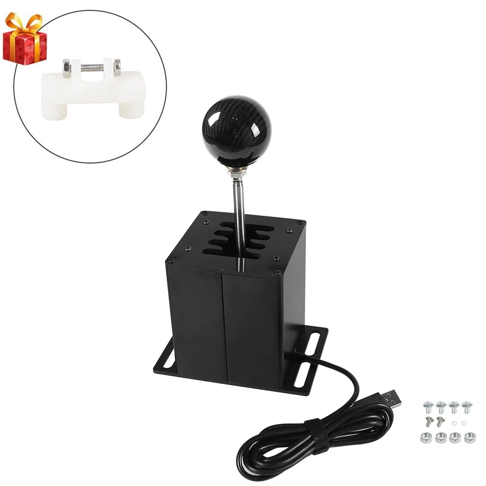 PC USB H Gear Shifter Voor Logitech G27 G29 G25 G920 Voor Thrustmaster T300RS/GT Pookknop Voor ETS2 simracing Racing Game
