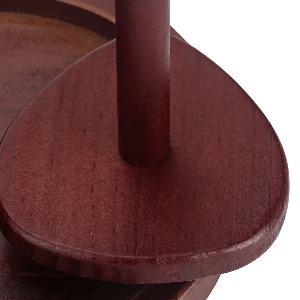 قطعة واحدة من حامل الغزل الخشبي المغناطيسي مع تخزين خطاف كروشيه - لعشاق الحياكة والحياكة، 360 درجة ° دوران-هدية مثالية #6