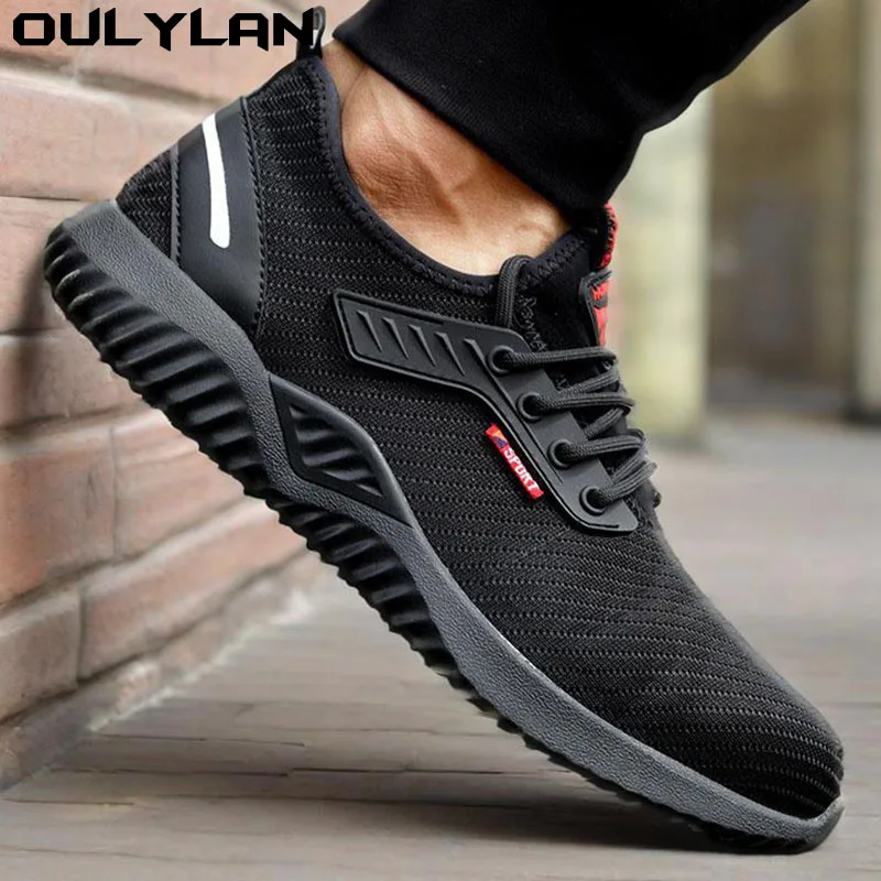 

Anti-smash Anti-puncture Work Sneakers Non-slip Indestructible Shoes Lightweight Work Shoes Men Foot Protection Safety Shoes