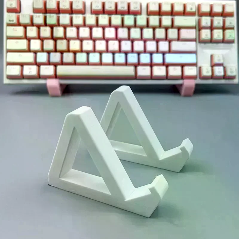 1 Pair 3D Printing Keyboard Display Stand For Computer Mechanical Keyboard Holder Layer Rack Tray