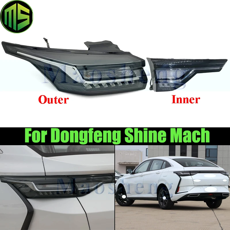 

Maosheng Rear Bumper Tail Light Tail Lamp For Dongfeng Shine Mach Taillight Taillamp Brake Light Rear Turn Signal Light