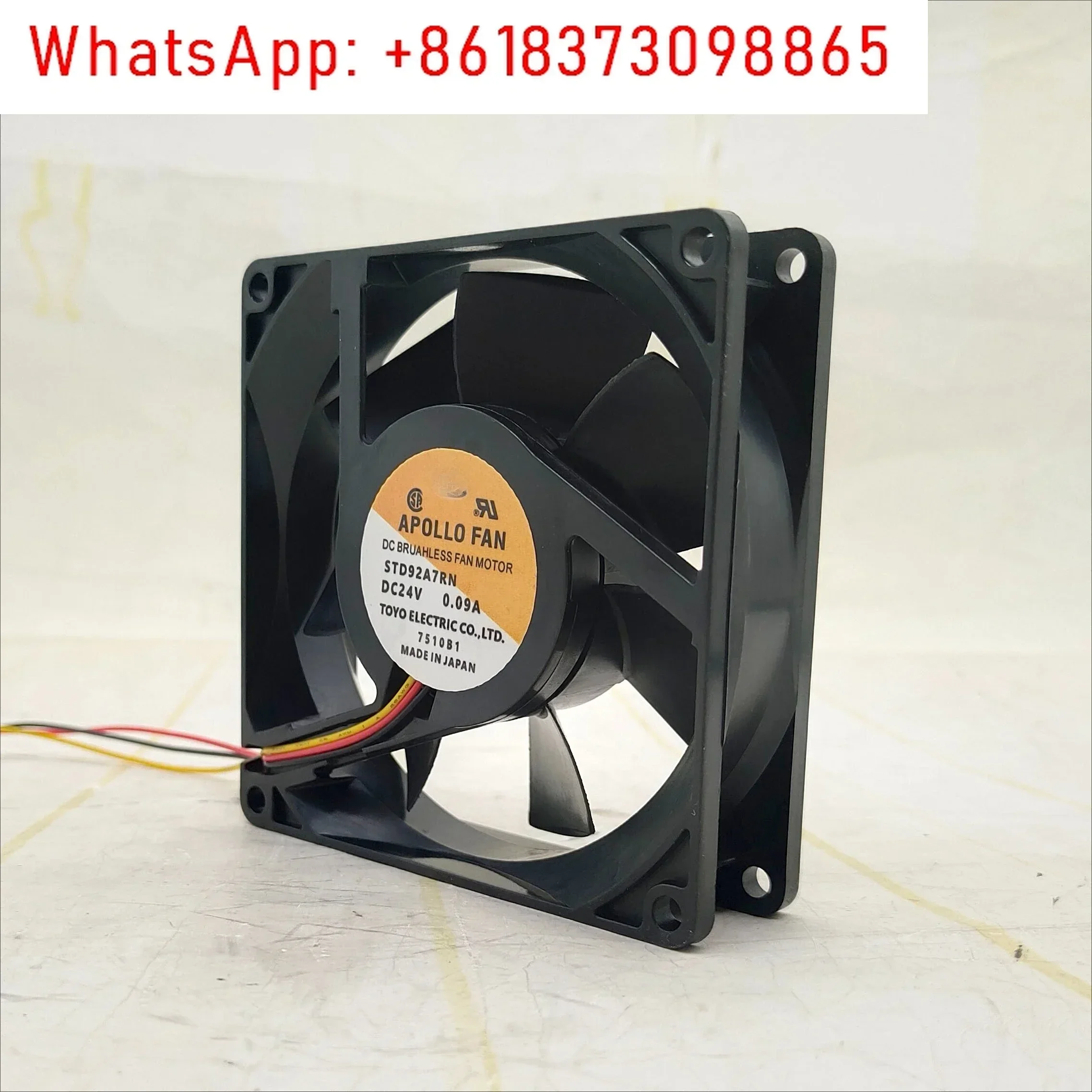 APOLLO FAN STD92A7RN 9025 24V 0.09A Inverter Cooling Fan