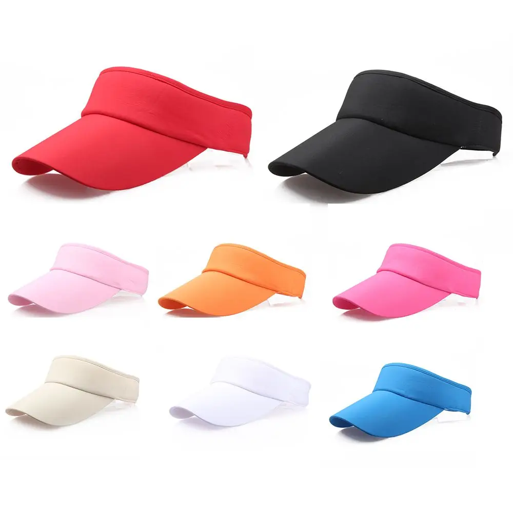 Adjustable Golf Tennis Unisex Cap Headband Hat Sun Visor view 3