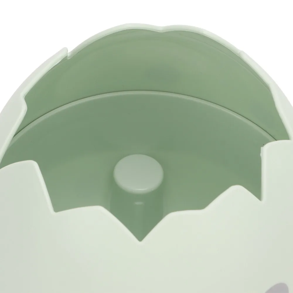 Egg Shaped Dinosaur Egg Pen Holder Detachable Structure Smooth Surface Desktop Storage Bucket Round Opening Large Capacity
