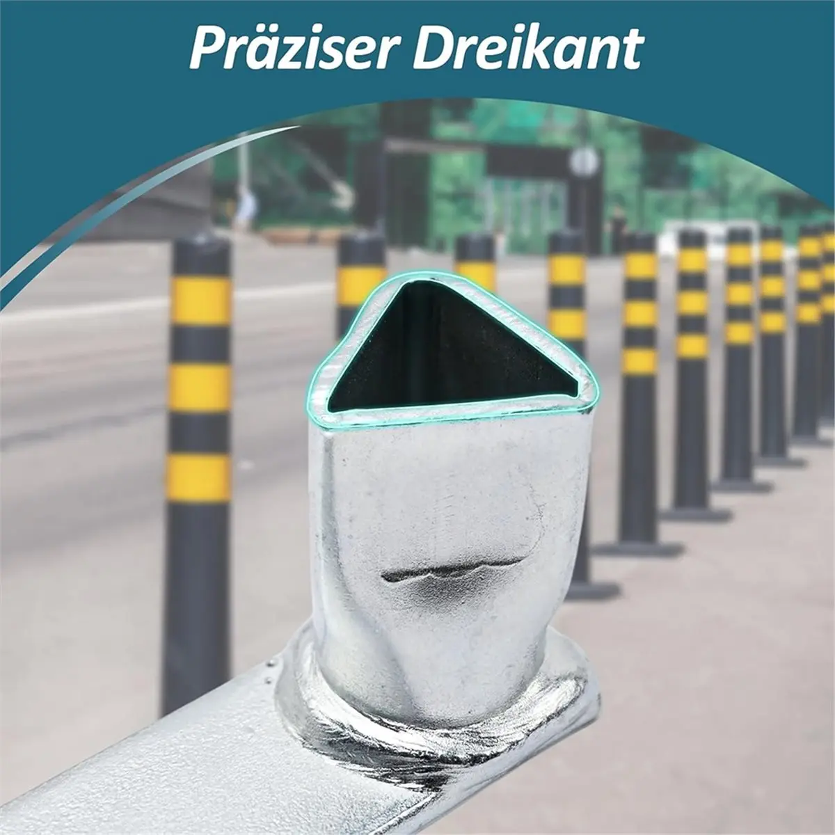 

Новинка 2026 года, 2 шт., стальные треугольные ключи для барьерных стоек, универсальный гаечный ключ для столбиков, ключ