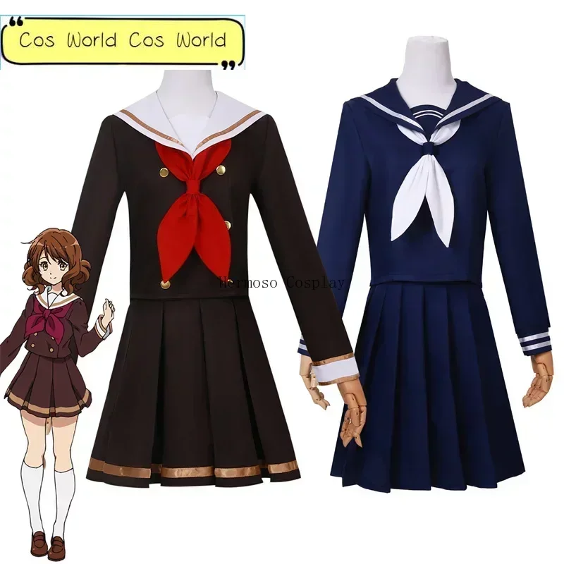 Anime Sound! Euphonium 3 Mayu Kuroe Kumiko Oumae Cosplay Costume Jk Skirt Sailor Suit School Uniform Halloween Convention Suit