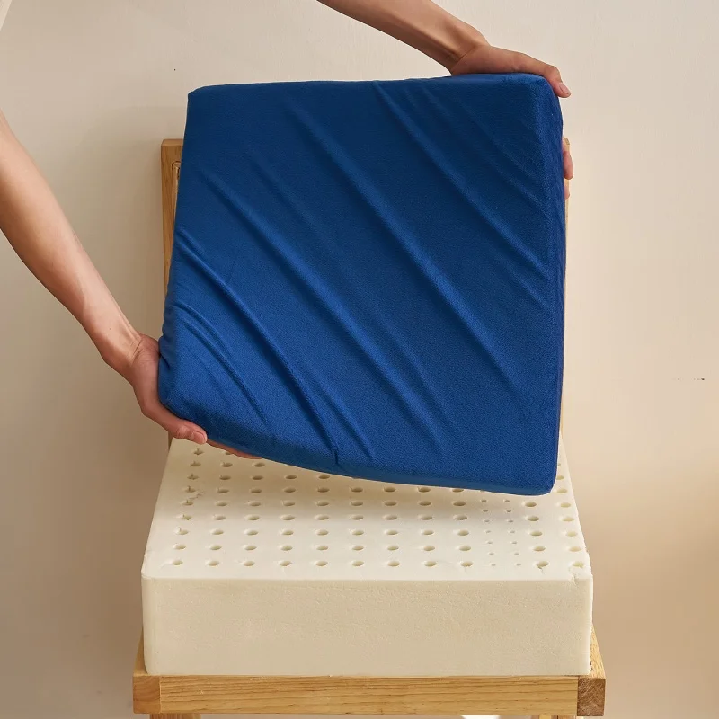 Almofada de assento de látex de escritório, almofada de tatami, almofada de cadeira, almofada de látex, almofada de assento de carro respirável