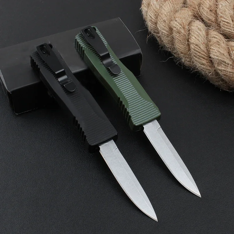 

BM 4850 Mini Adventure Edge Pocket Knife with Stonewashed Blade & Zinc Aluminum Handle for Outdoor