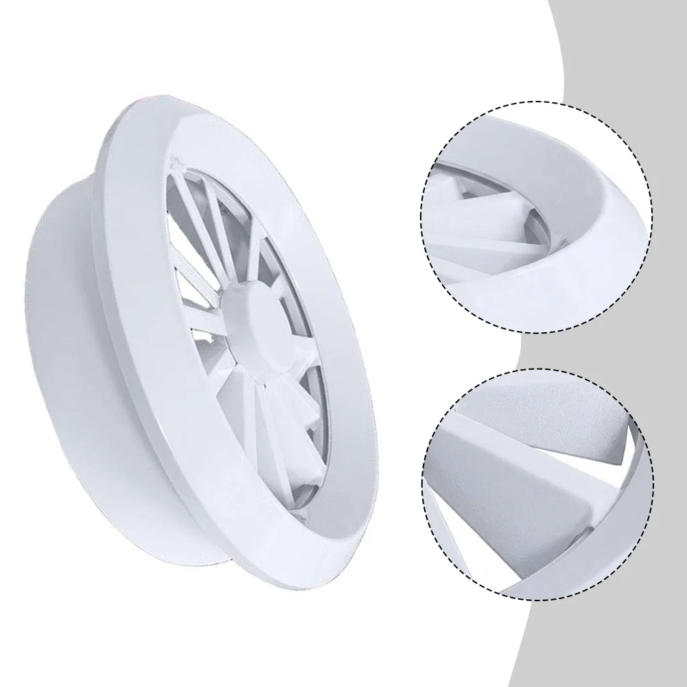 Round Air Vent For Cover for Use in HVAC Systems Serving Areas With Variable Occupancy and Thermal Load Profiles