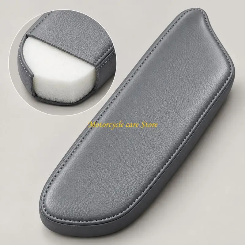 U75F Four-Door Armrest Risers Pad Set with Adhesive-Backed ABS Bases, Padded Contact Layers, and No-Drill Installation