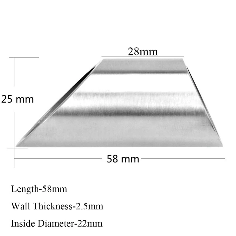 【MONDAY】Guitar Finger Sliding Stick Slide Rail Electric Guitar Yan Yin Slide 58mm Medium Guitar Slide