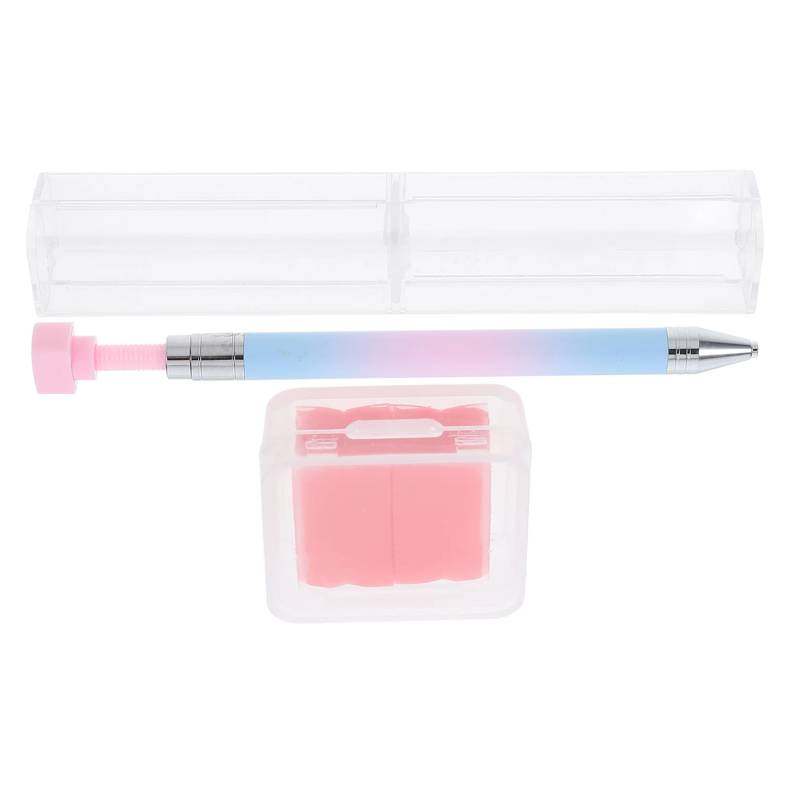

Nail Art Dotting Pen Tool Crystals Picker Manicure Pens Drill Pencil Rhinestones Rotary Wax Refillable ABS Durable Lightweight