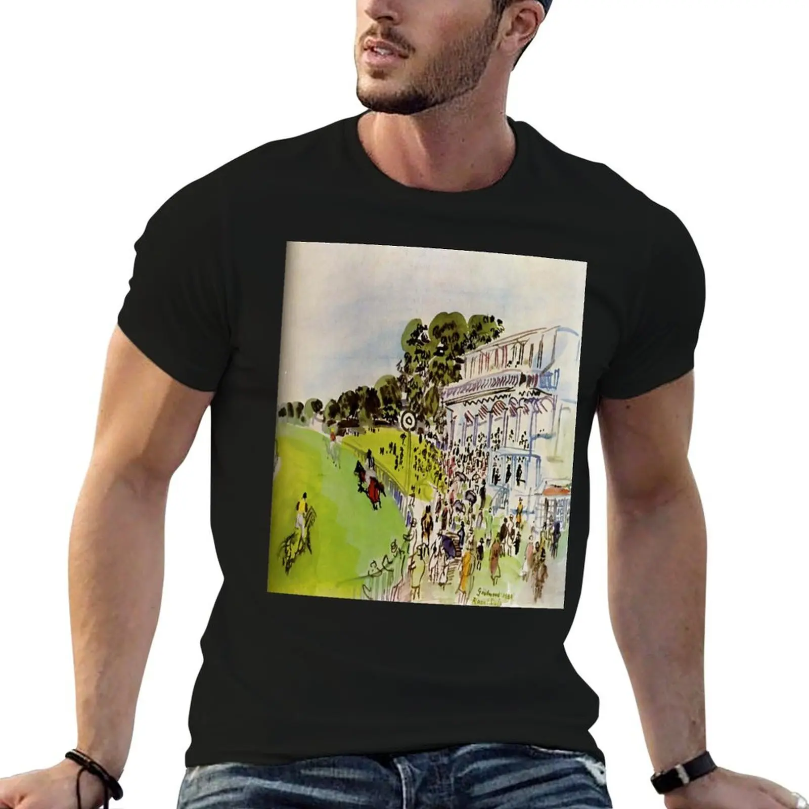 

by t cotton shirts Artwork with t shirts funny Dufy prints T-Shirt Raoul