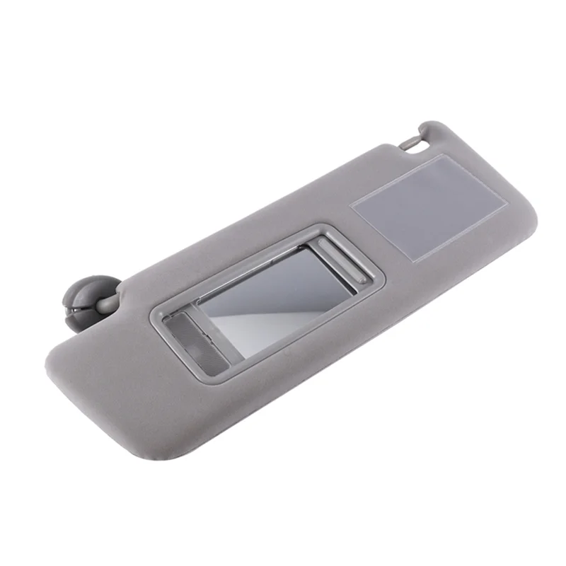 NEW-74310-6A020-A1 حاجب الشمس الأمامي للسيارة أقنعة الشمس مع المرايا وأضواء LED لتويوتا لاند كروزر J12 2002-2009 #3