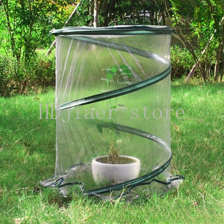 

Portable household gardening greenhouse basin insulation cover for landscape plants