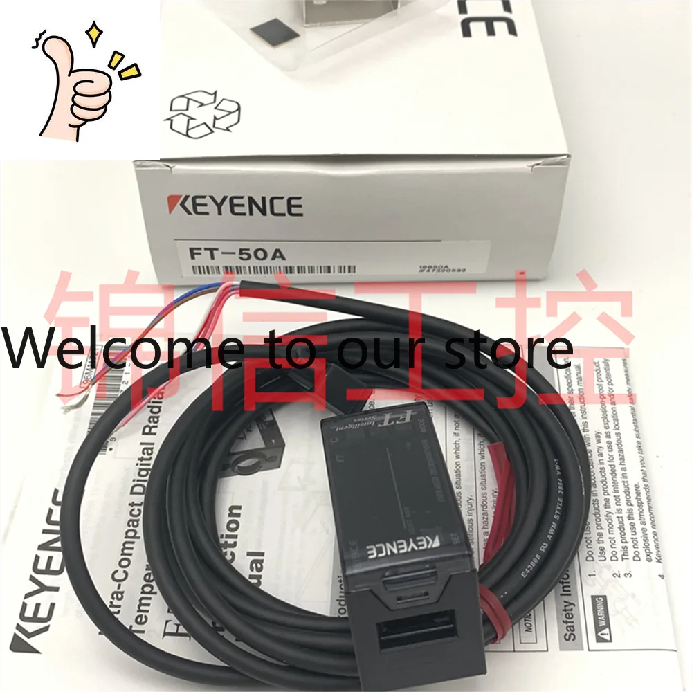 

Новый оригинальный усилитель расхода KEYENCE/KEYENCE FT-55A FT-50A с монтажной панелью