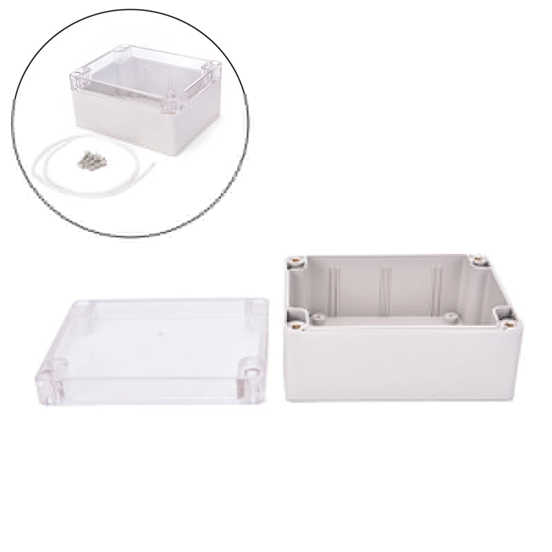 Waterproof 115*90*55MM Clear Cover Plastic Electronic Project Box Enclosure Case