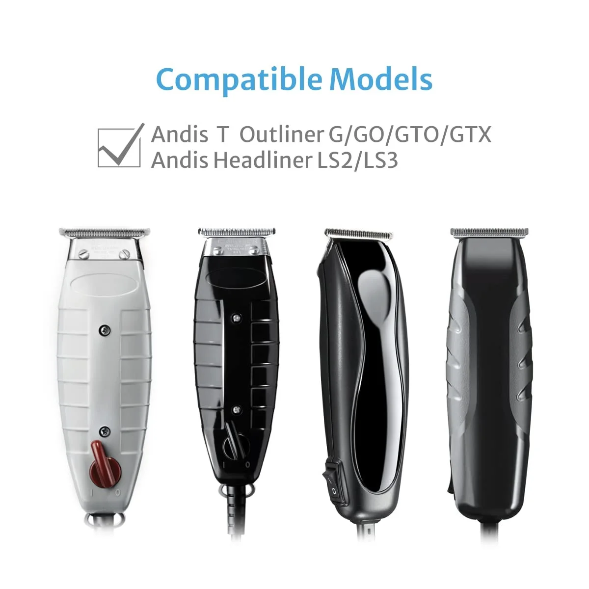 Professional Replacement ceramic blade  04521 Fit For Andis GTX GTO Outliner Trimmer Removable Cutter