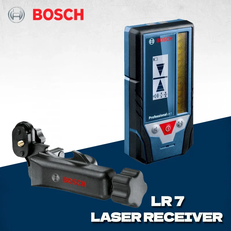 Odbiornik laserowy BOSCH LR 7. Profesjonalne akcesoria do GCL2-50G GLL3-60xg GLL3-80/80C GLL5-50X Bosch LR7