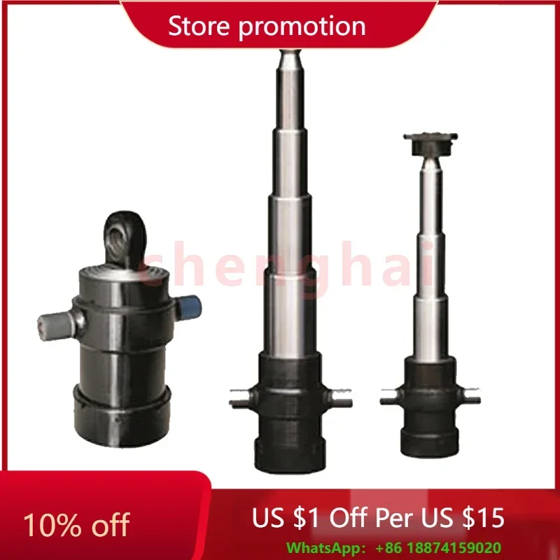 

oil cylinder auto parts moto parts Side flip hydraulic cylinder Unloading Platform Lifting Jack