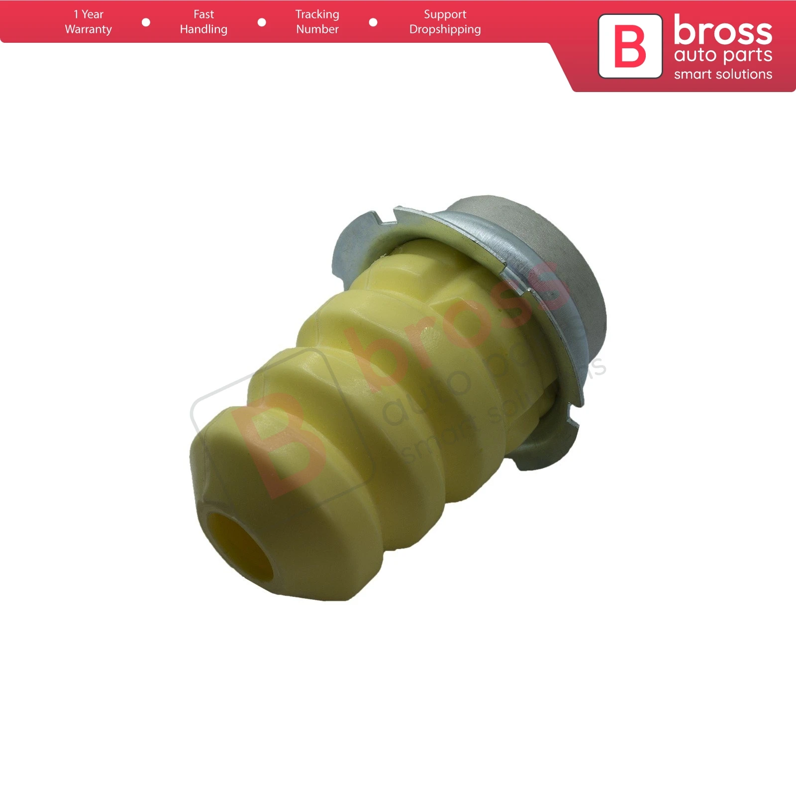 Bross BSP923 Rear Axle Bumper Suspension Mount Shock Absorber 1355891080, 5166.97, 516697 for  Ducato  Jumper  Boxer Top Store