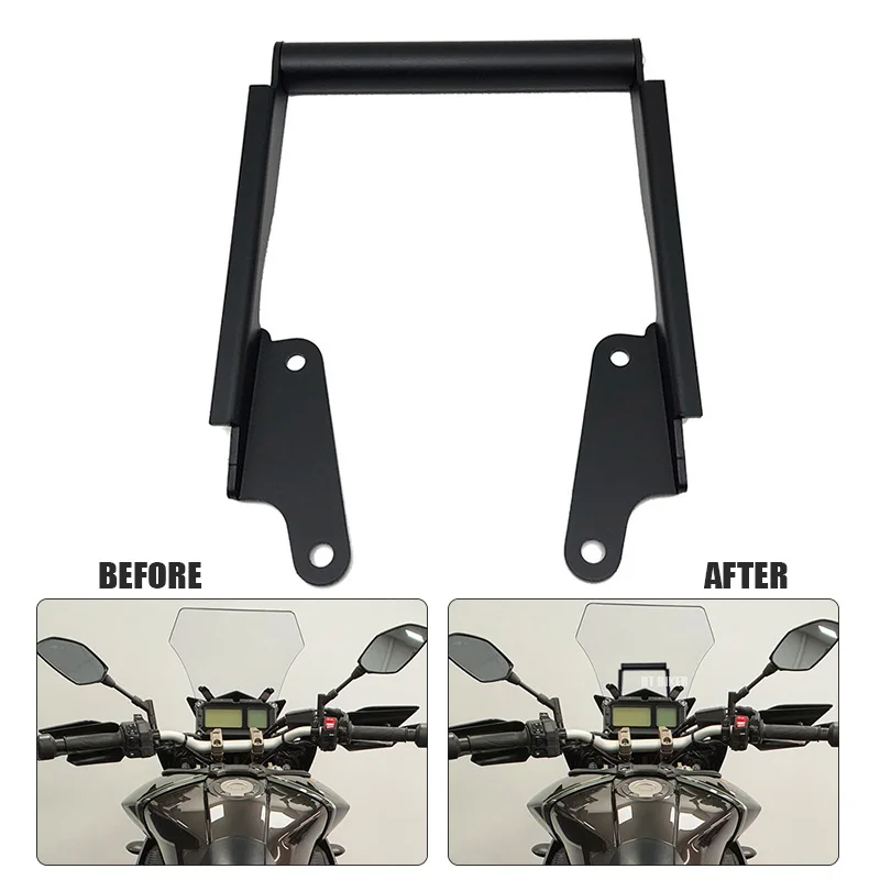 Fit For Yamaha Tracer 900 FJ-09 Tracer900 MT-09 2016 2017 Motorcycle Phone Navigation Bracket Front Bar Phone Holder Mount Stand