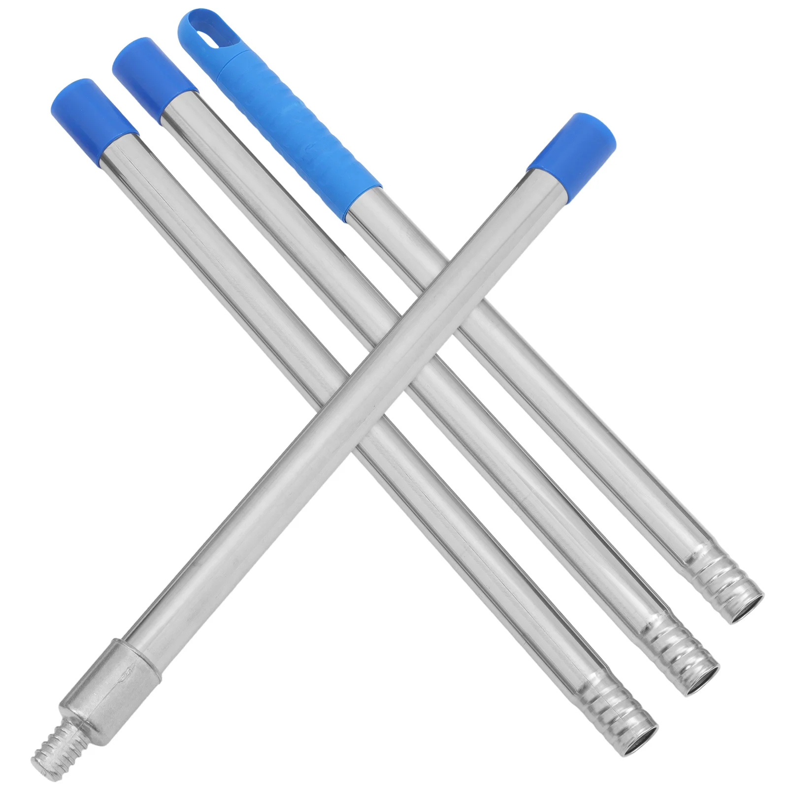 

Adjustable Thick Stainless Steel Extension Rod 25mm Multi Section Durable Metal Mop Pole Broom Handle Long Reach for Ceiling