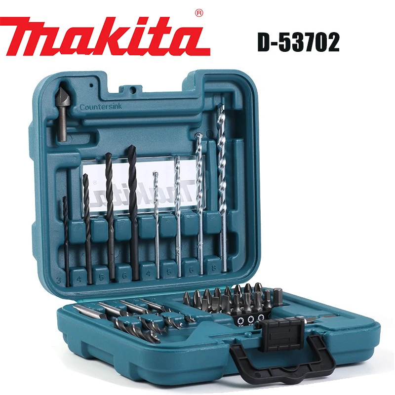 

MAKITA D-53702 Tool Combination Set Fried Dough Twists Bit Woodworking Bit Impact Bit Multi-Function Electric Drill Bit