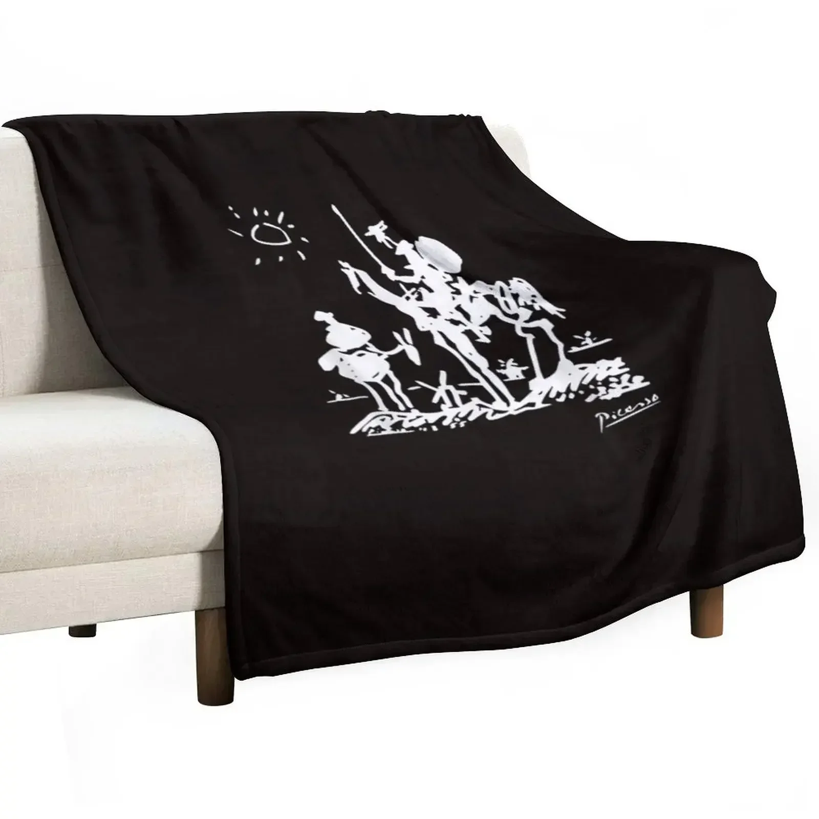 

Don Quixote Artwork Throw Blanket Loose blankets ands Blankets