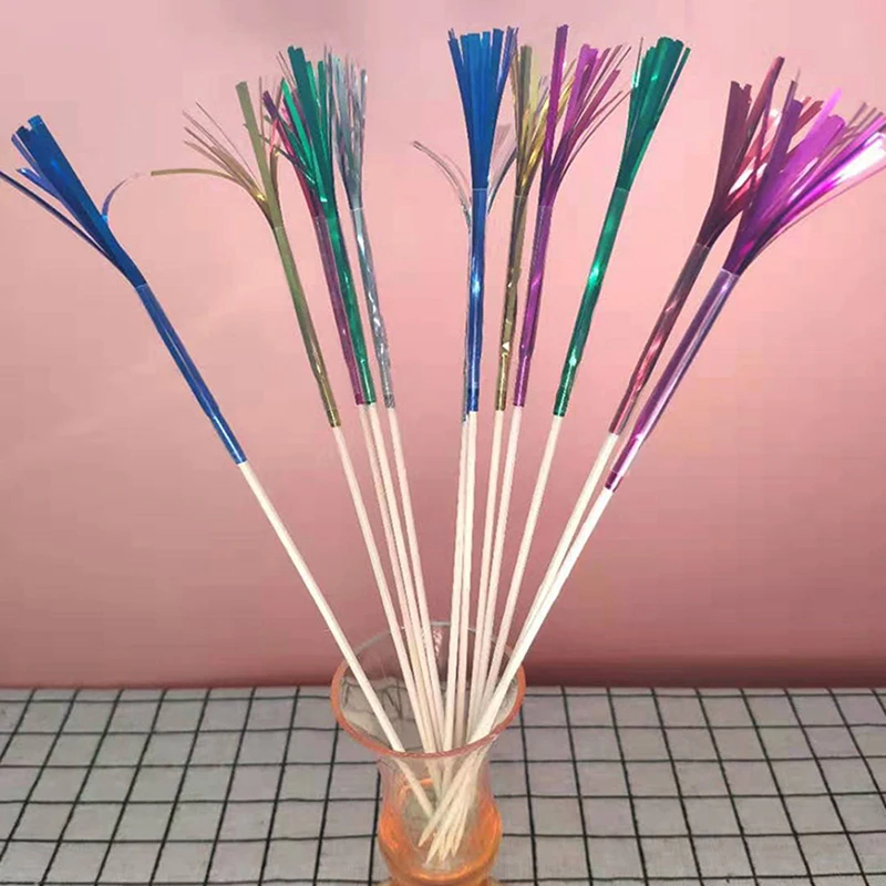 100Pcs Cocktail Fireworks Drinking Picks Sticks For Halloween Party Decoration Supplies Drink Holiday Stick Ornaments