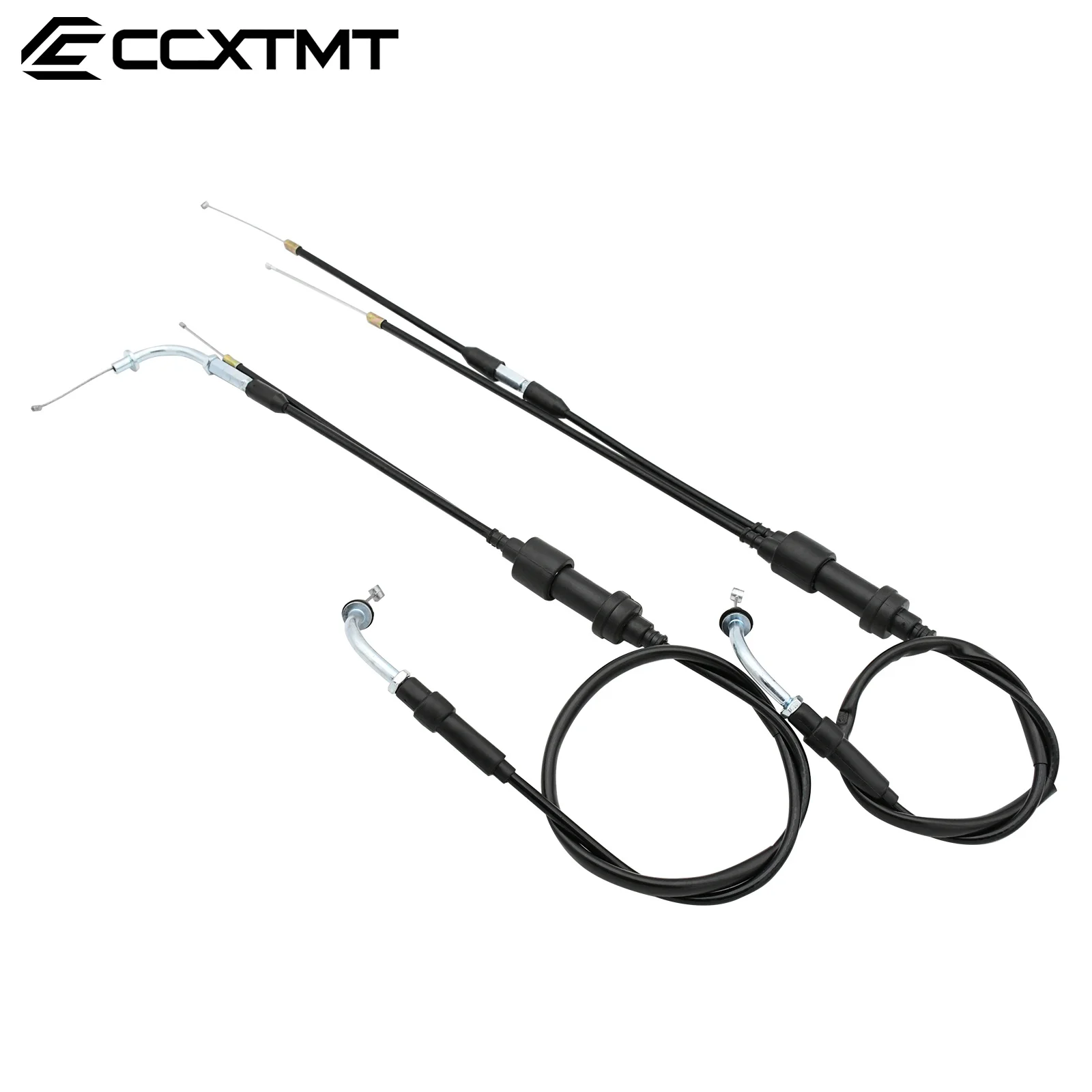 Motorcycle Throttle Cable Assembly For Yamaha PY50 Peewee 50 1981-2015 PW50 Y-Zinger 1981-2009 BW80 1986 - 1990 PW80 1985 - 2007