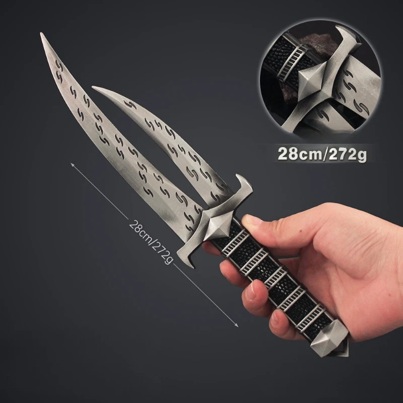 28 ซม.ใหม่หนีจาก Tarkov เกม Poison มีดโลหะอาวุธและ Props ตกแต่งเครื่องประดับของขวัญวันเกิดของเล่น