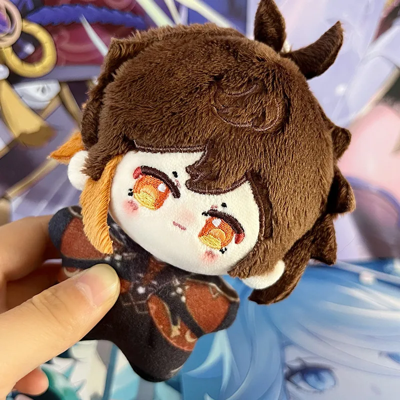 10CM Genshin Impact Plüschpuppen Kawaii Furina Focalors Zhong Li Xiao Raiden Shogun Gefüllte Plüschtiere Cartoon Figur Spielzeug Geschenk – Detail 9