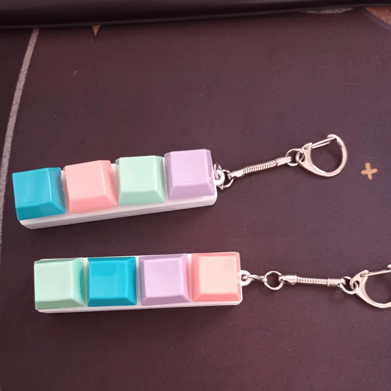 

Creative Novelty Press Toy Keychain, Fidget Stress Relief Bag Charm Pendant, Casual Fashion Bag Hanging Ornament