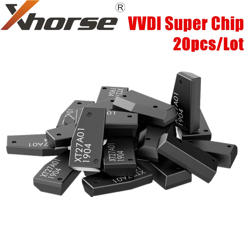 Xhorse VVDI Super Chip XT27A01 XT27A66 Transponder 8A Super Chip for VVDI2 Key TooL/Mini Key Tool 20pcs/Lot