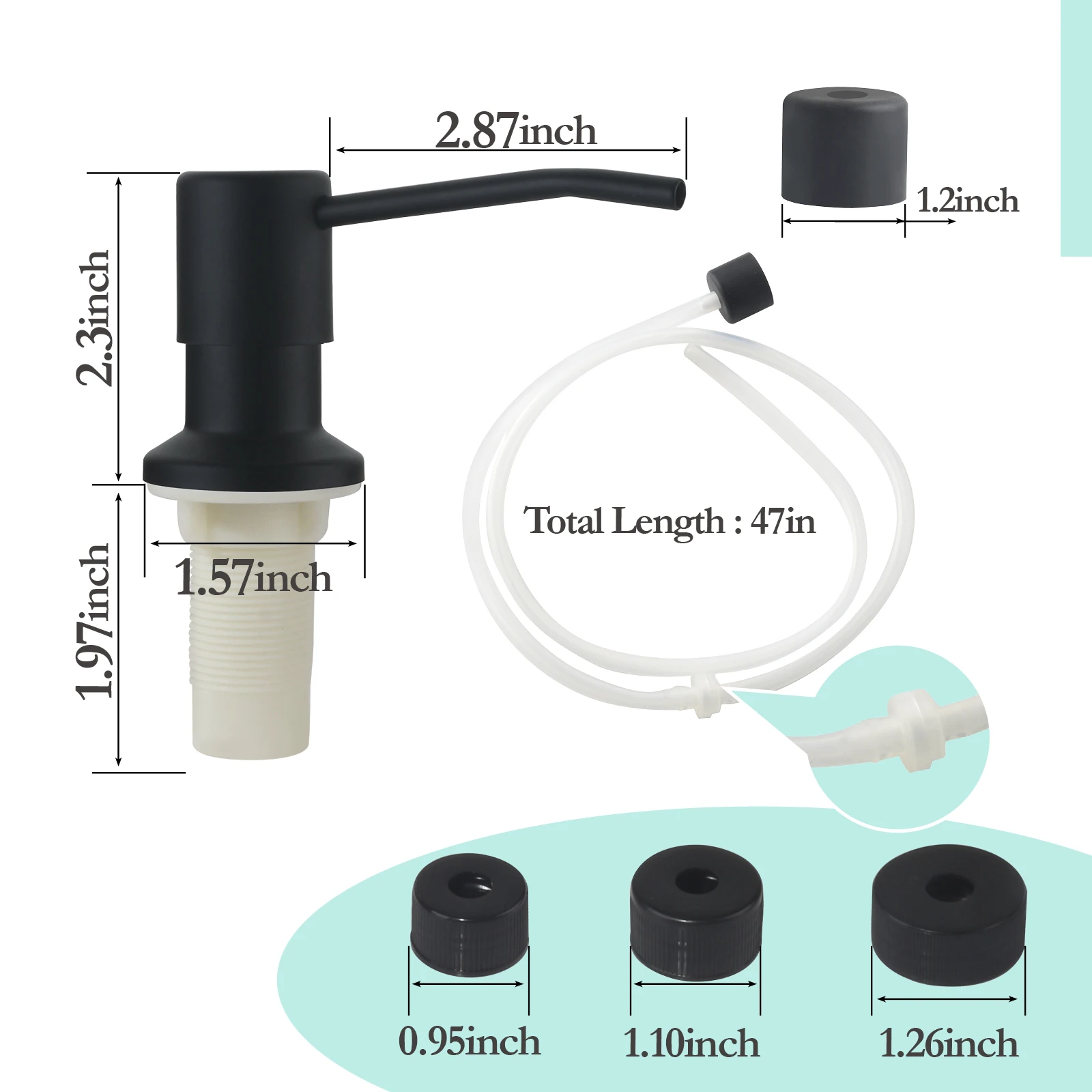 Thumbnail 2 - #11 Cheap Built-In Kitchen Soap Dispensers Worth Buying