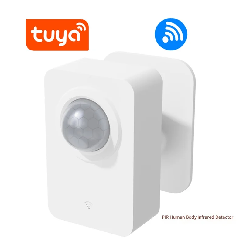 Eccellente sensore di movimento PIR Tuya per rilevamento passivo a infrarossi Smart Life Rilevatore di sistema di allarme di sicurezza WIFI remoto