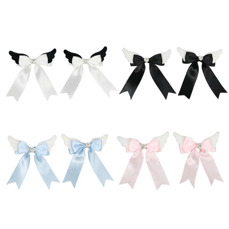 Delicate Ribbon Hair Clip Fashionable Bowknot Hairpins Add Charm to Your Hairstyle Suitable for Various Occasion DropShipping