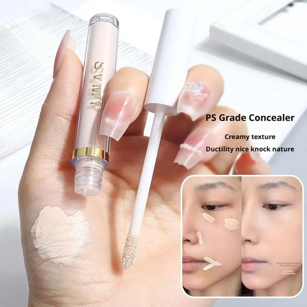 คอนซีลเลอร์ชนิดน้ำกันน้ำรองพื้นครีมเนื้อแมทปกปิดสูงควบคุมความมันคอนซีลเลอร์ให้ความชุ่มชื้นมืออาชีพแต่งหน้าใบหน้า