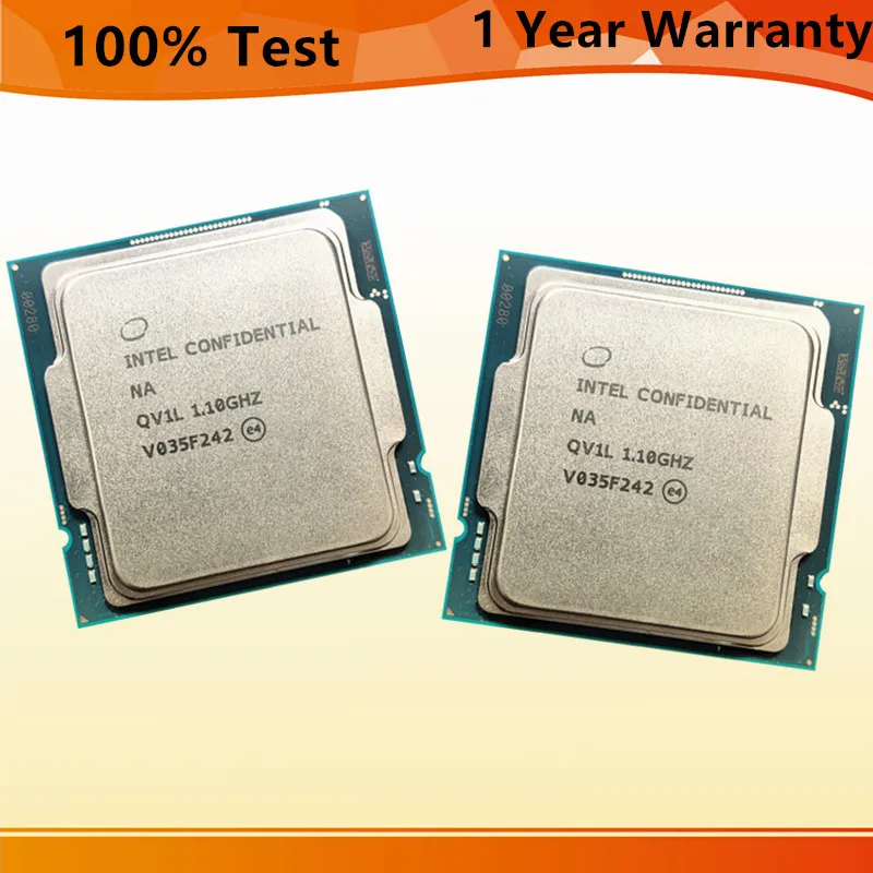 QV1L (Intel Core i9 11900T相当のES品) Core i9-11900T ES QV1L CPU 8 Cores 16 Threads 1.1GHz 16MB 35W New