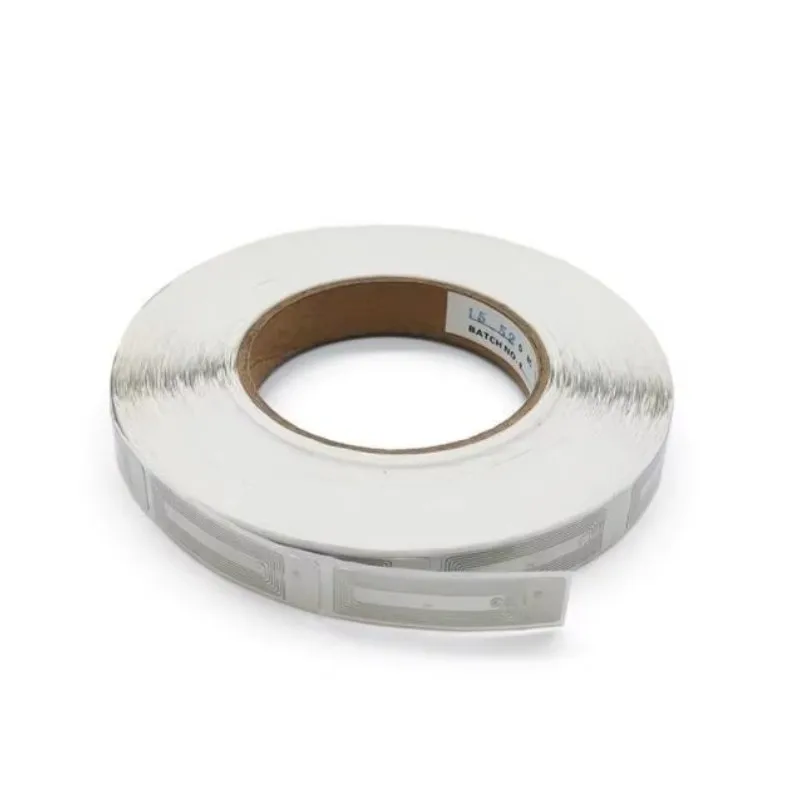 1000 قطعة سوبر ماركت علامة مضادة للسرقة RF 8.2Mhz 19x65mm ملصق شفاف مضاد للسرقة