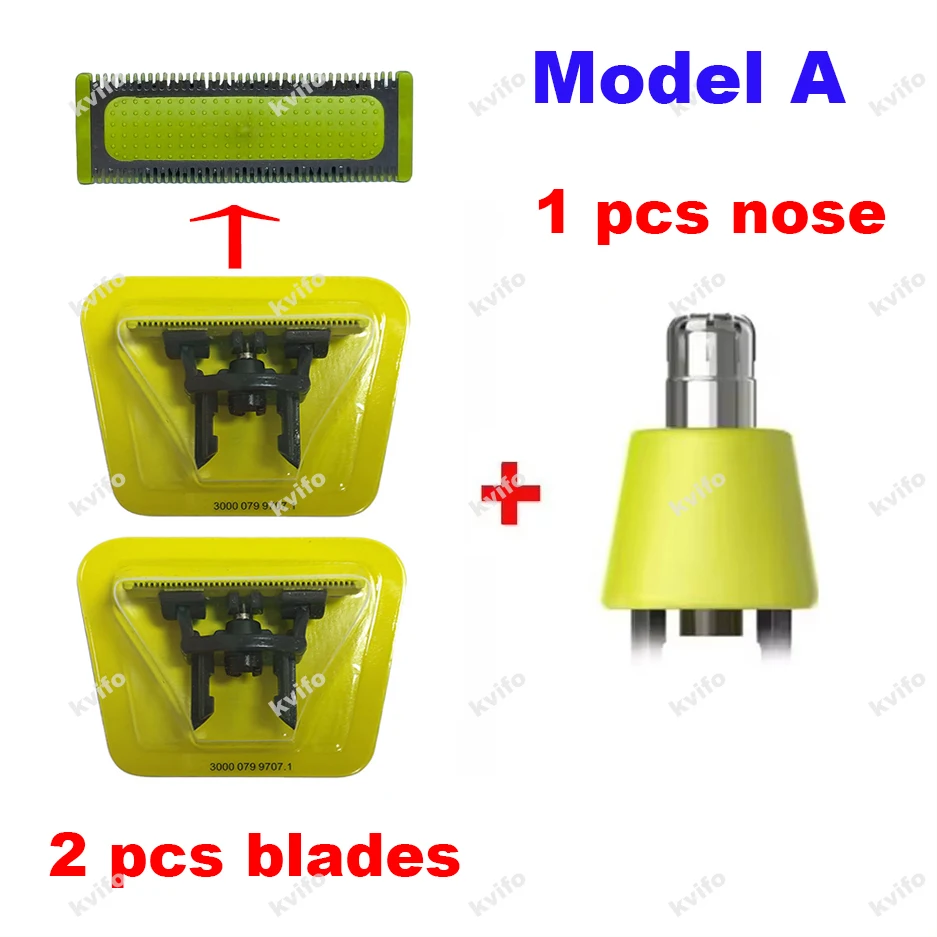 New Model A/B Electric Trimmer Shaver Replacement Kit for OneBlade&One blade Compatible with QP-2520/2530/2630/6510/6520/2523 image 5