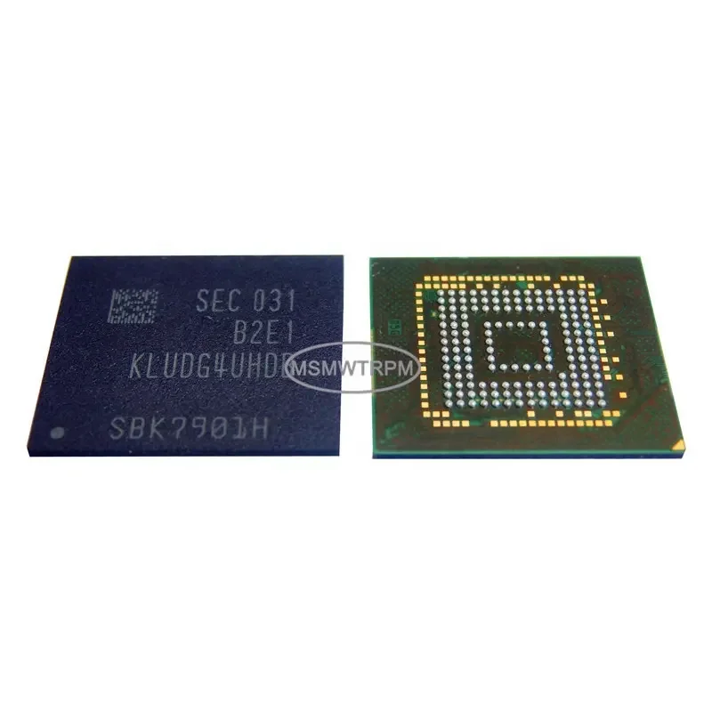 

(2piece)100% New KLUDG4U1EA-B0C1 KLUDG4UHDB-B2E1 KLUDG4U1EA B0C1 KLUDG4UHDB B2E1 BGA Chipset