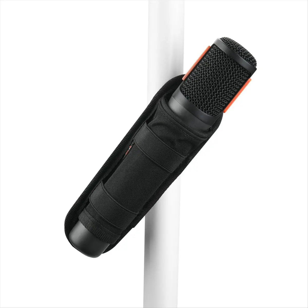 !【New Factory 】 Microphone Holder for Standard Wireless Microphone Nylon Mic Holder Storage Case with Hook and Loop Straps for M