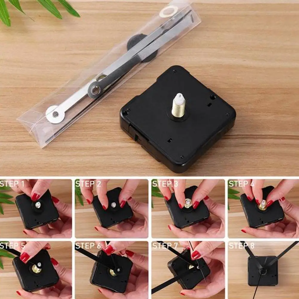 DIY Quartz Watch Silent Hanging Wall Clock Movement Quartz Repair Movement Clock Mechanism Parts Clock Parts with Needles