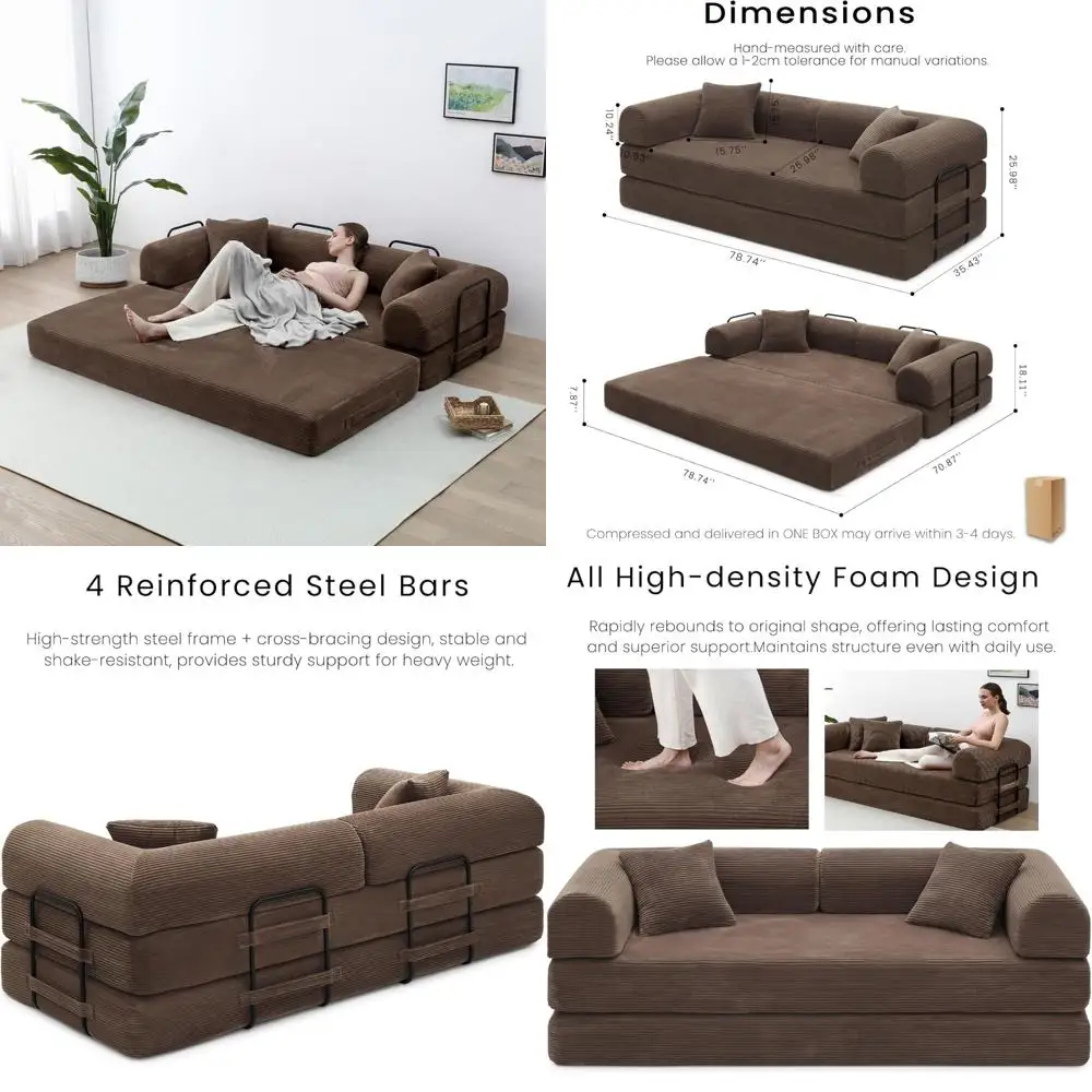 Folding Sleeper Sof… - image