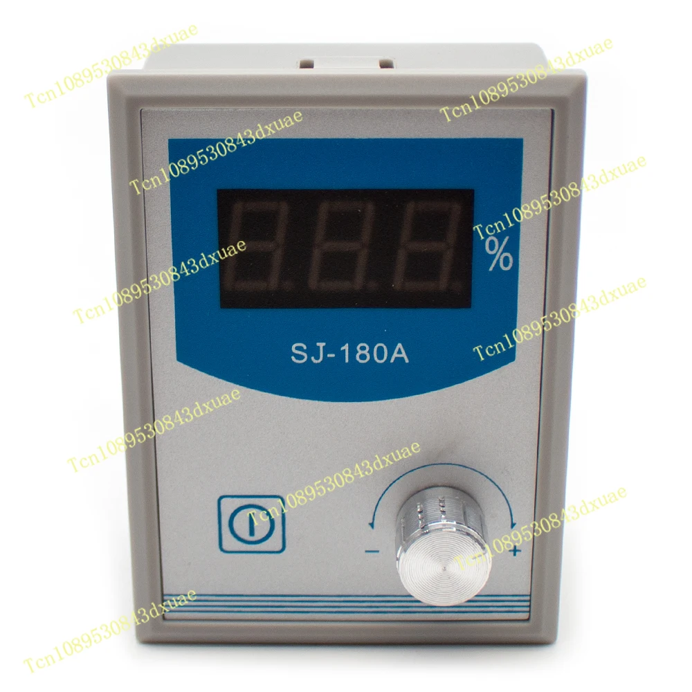 SJ-180A Magnetic Powder Tension Controller Micro Digital Display Manual 24V Brake Clutch High Precision Tension Meter