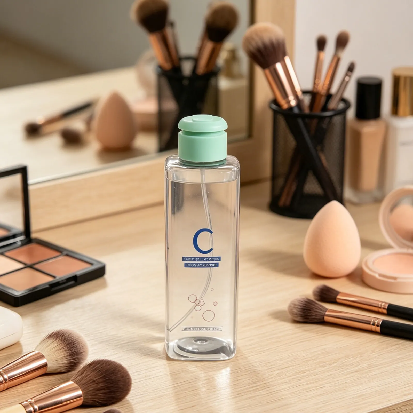 C Bottle Hydrogen Facial Machine Plastic Replacement Clear Bottle Facial Beauty Device Spare Part Oxygen Bubbler Straw for Home