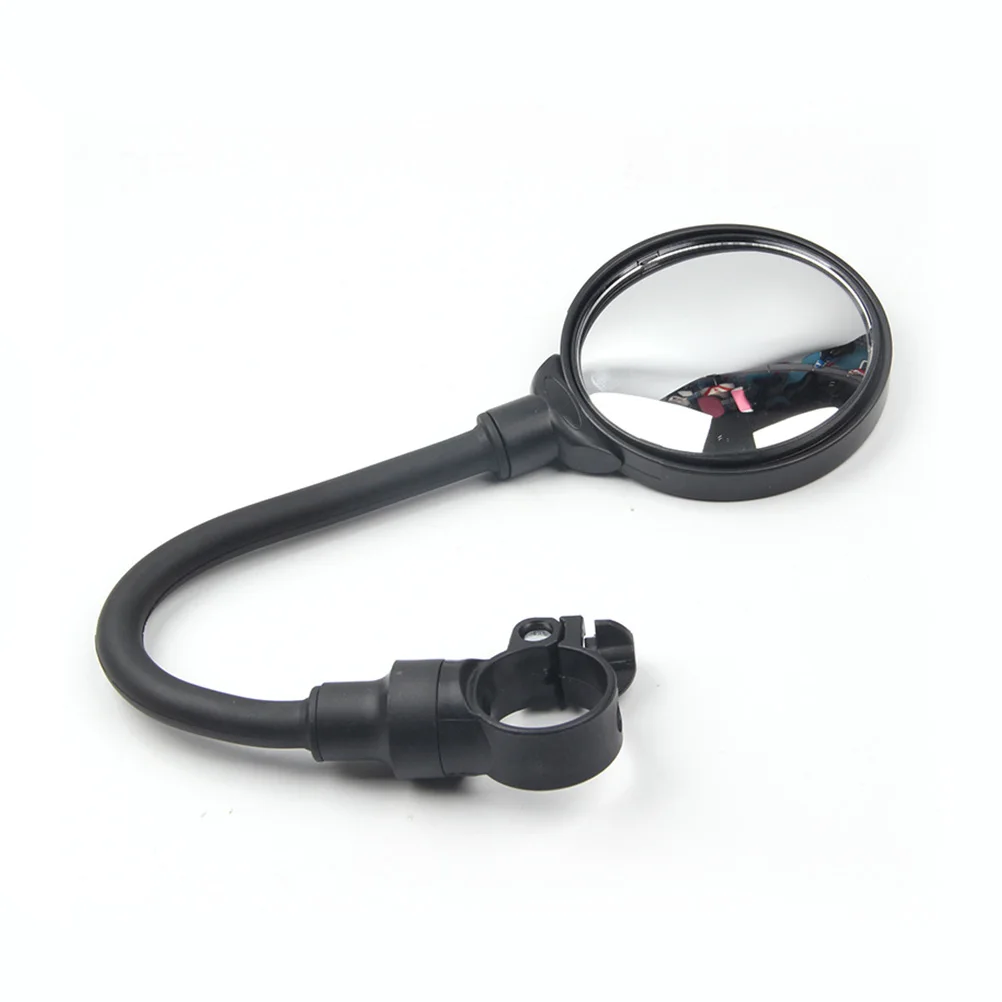 2Pcs Bike Mirrors for Handlebar Adjustable Rotatable Sturdy Long Lasting Cycling Gear Bike Mirror Acrylic Convex Mirror